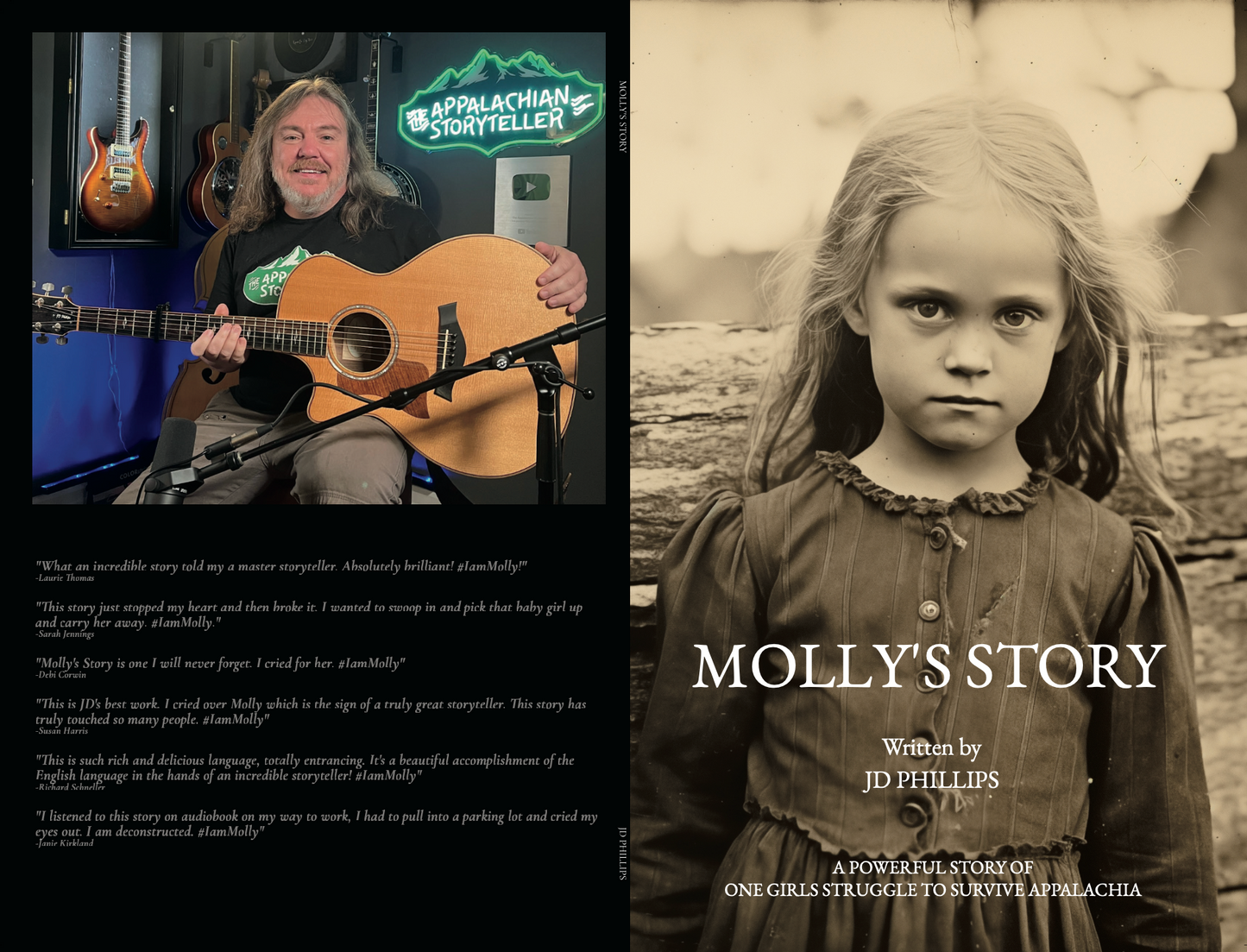 Molly's Story Paperback Autographed Copy