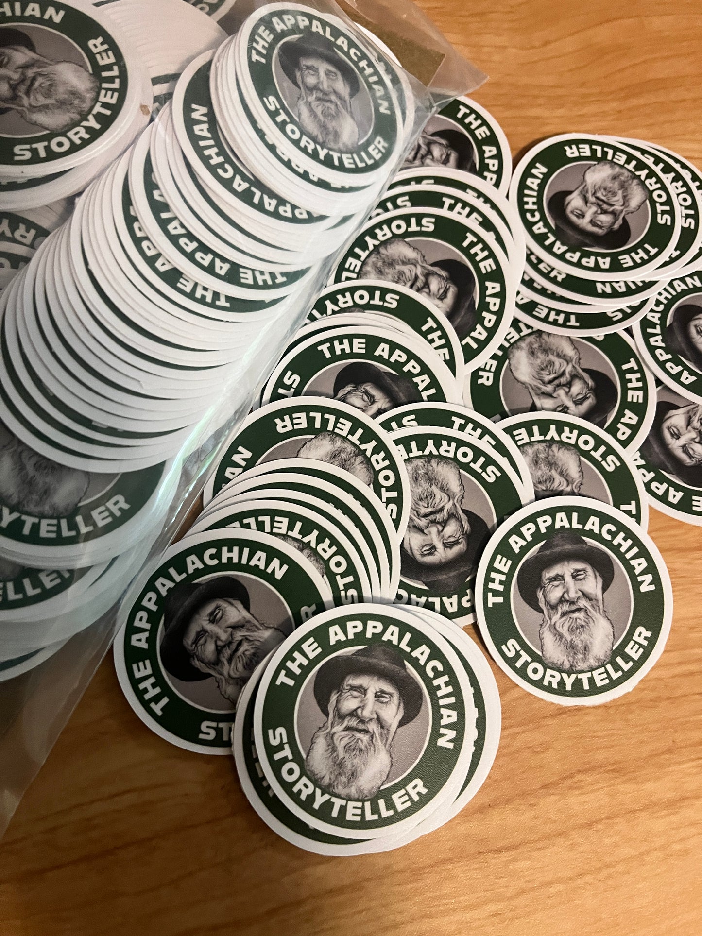 The Appalachian Storyteller Squire Elroy Sticker