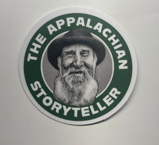 The Appalachian Storyteller Squire Elroy Sticker