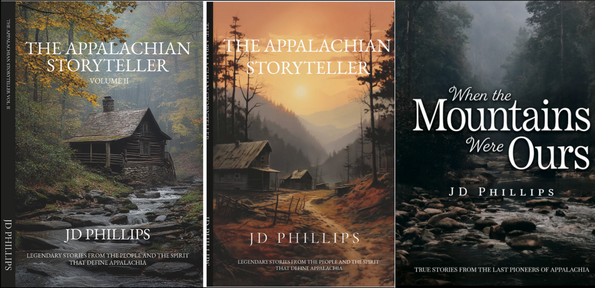 ULTIMATE THREE BOOK COLLECTION! The Appalachian Storyteller Vol. I, II & III Complete Box Set of Autographed Books