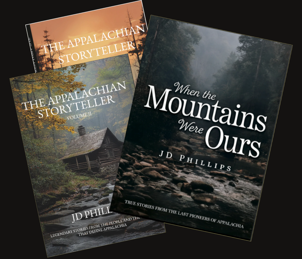 ULTIMATE THREE BOOK COLLECTION! The Appalachian Storyteller Vol. I, II & III Complete Box Set of Autographed Books
